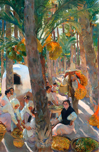 Elche, The Palm Grove Joaquin Sorolla